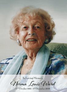 Norma Louis Ward - Funeral Directors Melbourne - Greenhaven Funerals